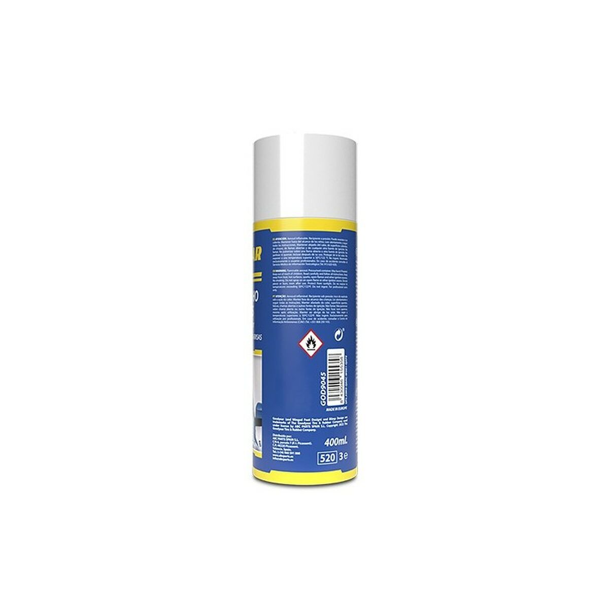 Spray anti-aburire parbriz Goodyear 400 ml - eticheta din spate