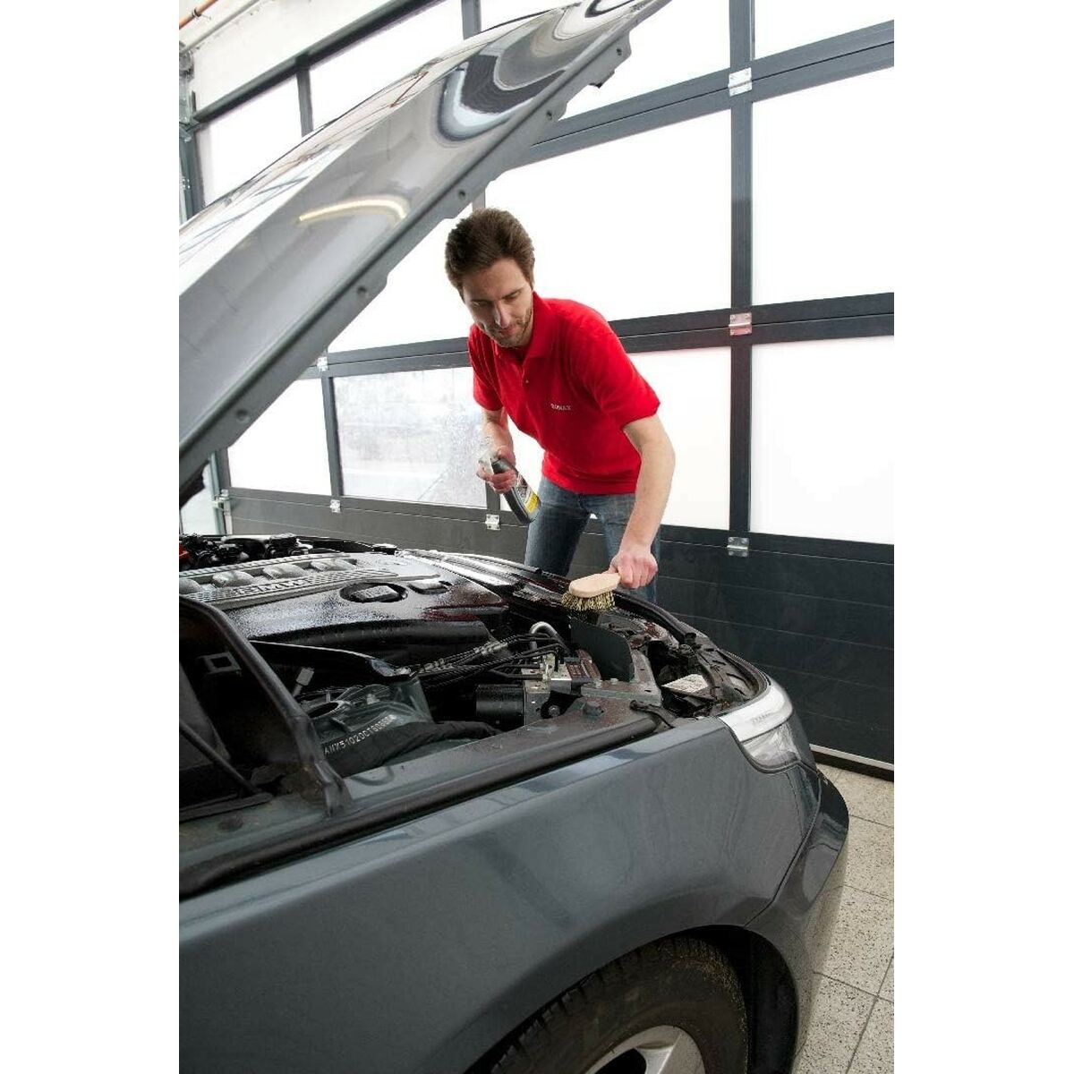 Degresant Motor Sonax Engine Cold Cleaner - curatare cu peria