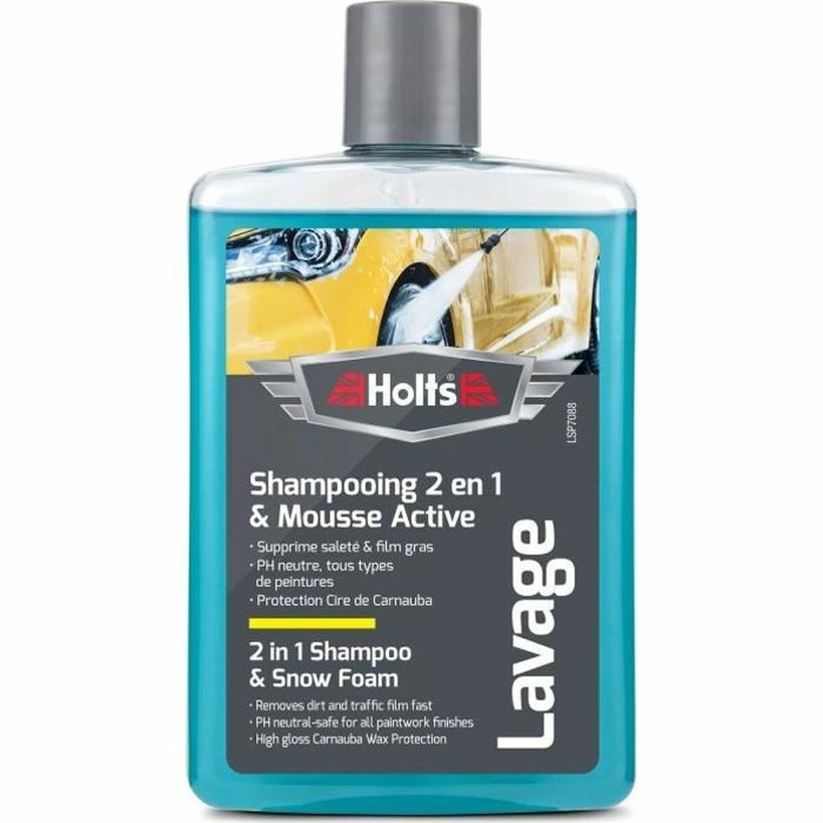 Șampon Auto Holts 2 în 1 400ml
