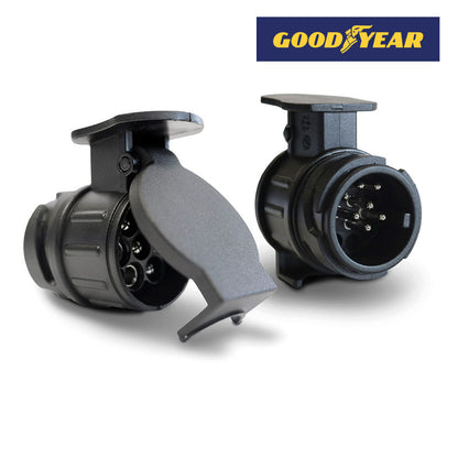 Fisa Priza Remorca Goodyear 7 Pini - fisa si priza cu pini vizibili