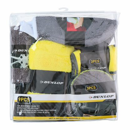 Kit Curățare & Detailing Dunlop 9 Piese