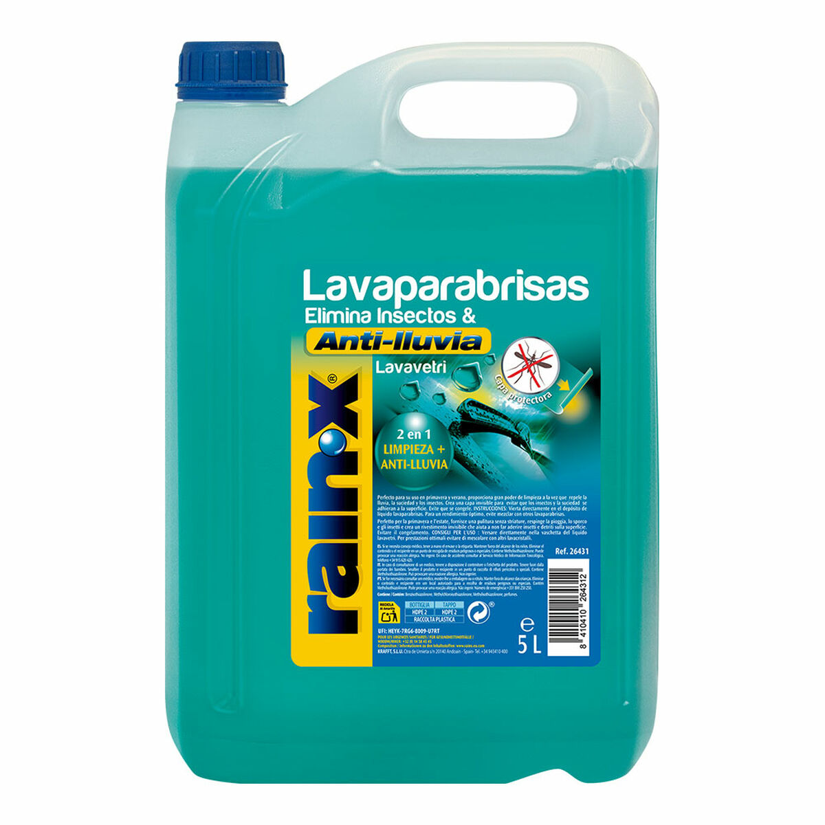 Lichid de parbriz hidrofob 5L