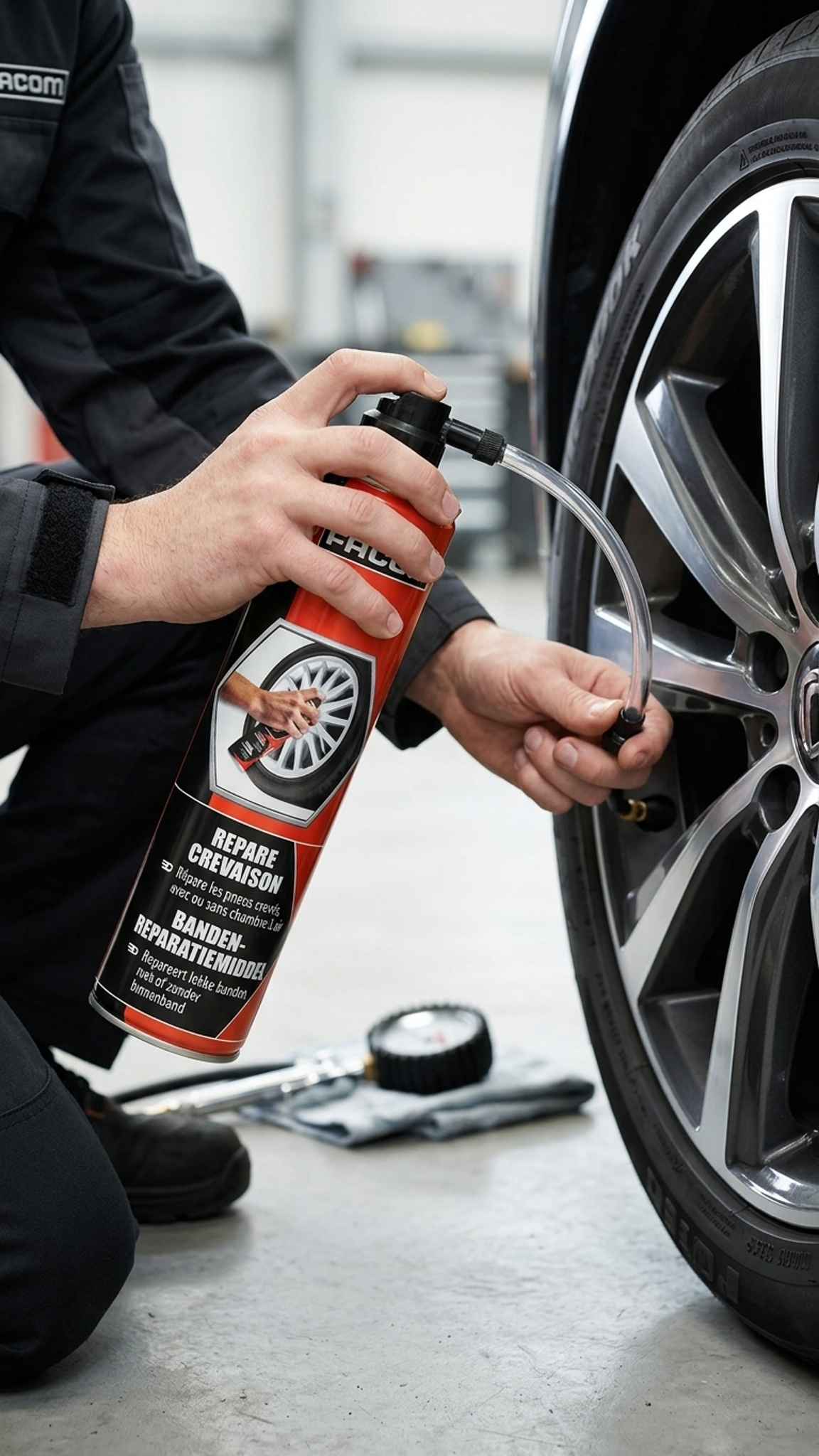 Spray Reparat Pană Roată Facom 300ml - Contextual