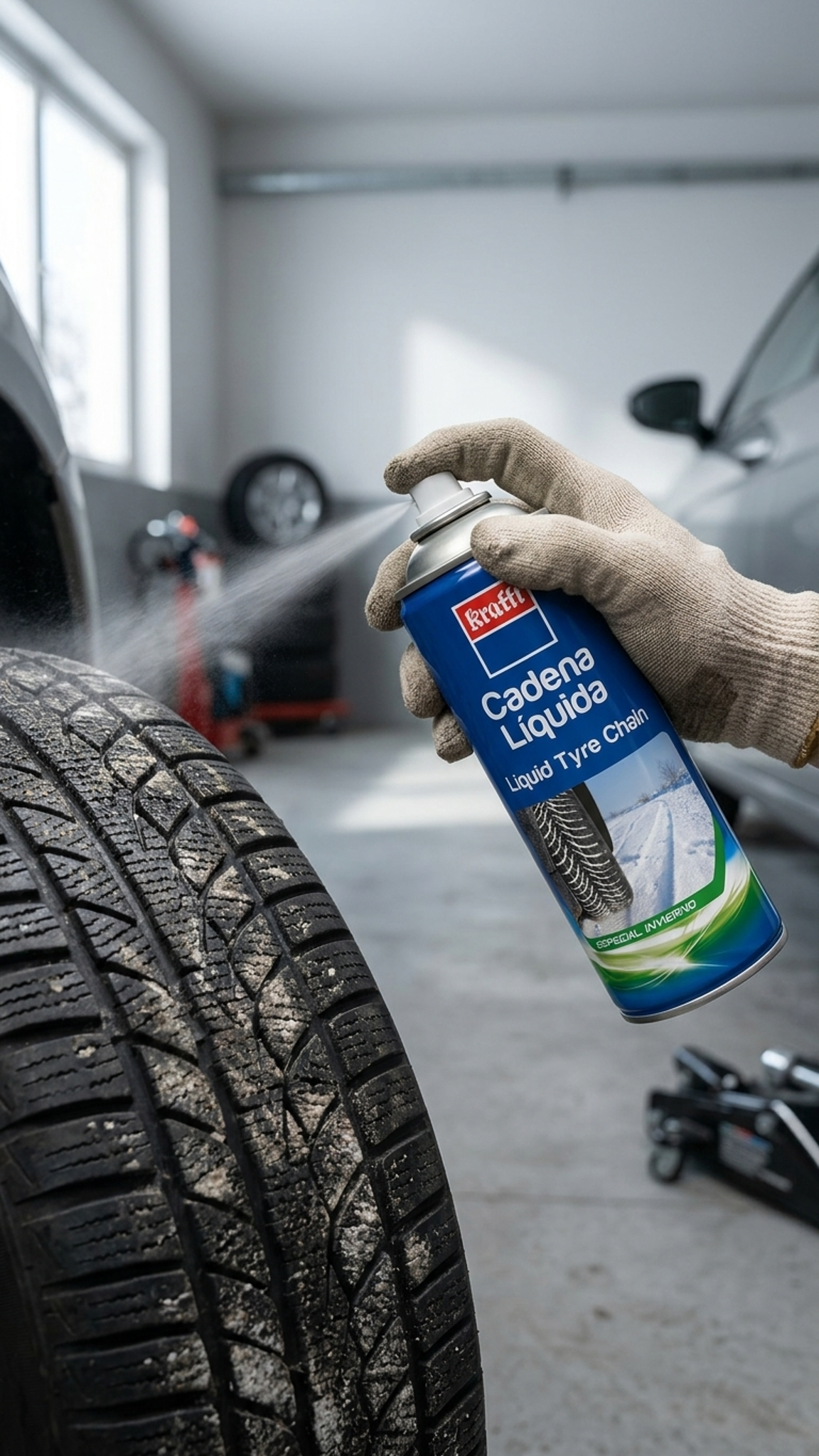 Lanț Lichid Spray Antiderapant Krafft 300ml - Contextual