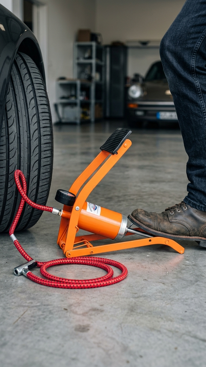 Pompă Auto cu Picior Precision Steel - Contextual