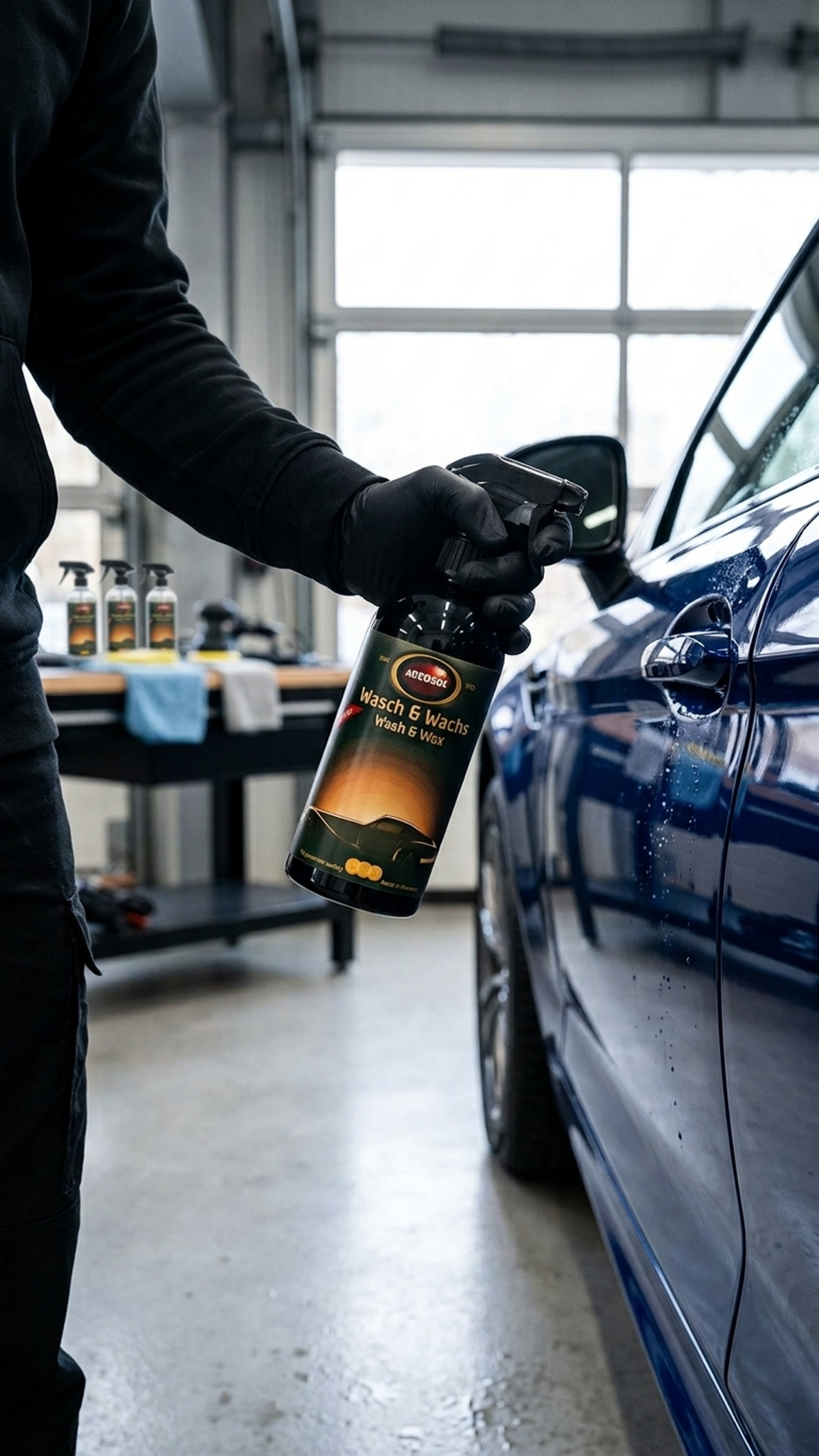 Șampon Ceară Auto Autosol Wash & Wax 500ml - Contextual
